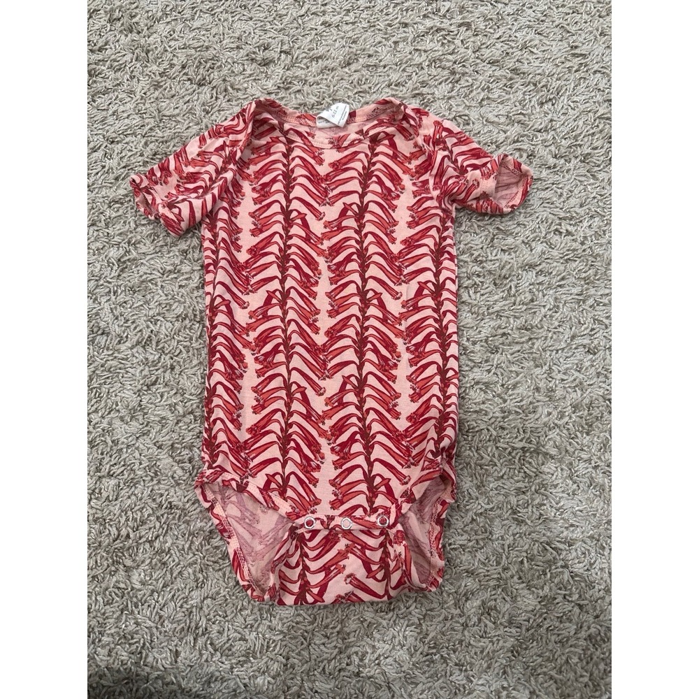 Kate Quinn bamboo bodysuit short sleeve size 6–12 months